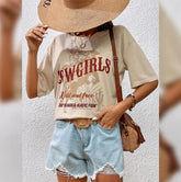 Effortless OAT Tee Chic - 19bay